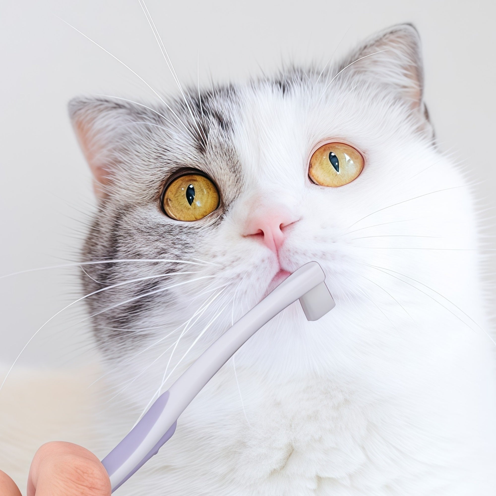 Mini Soft-Bristle Pet Toothbrush