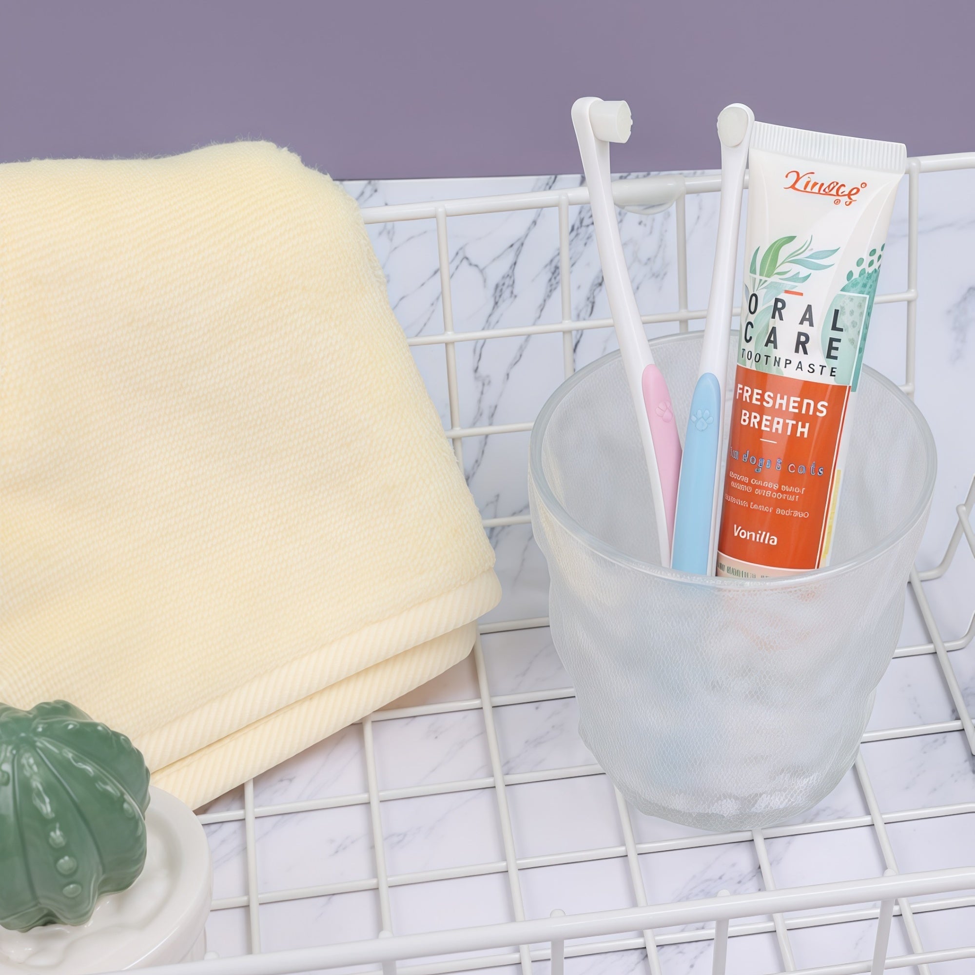 Mini Soft-Bristle Pet Toothbrush