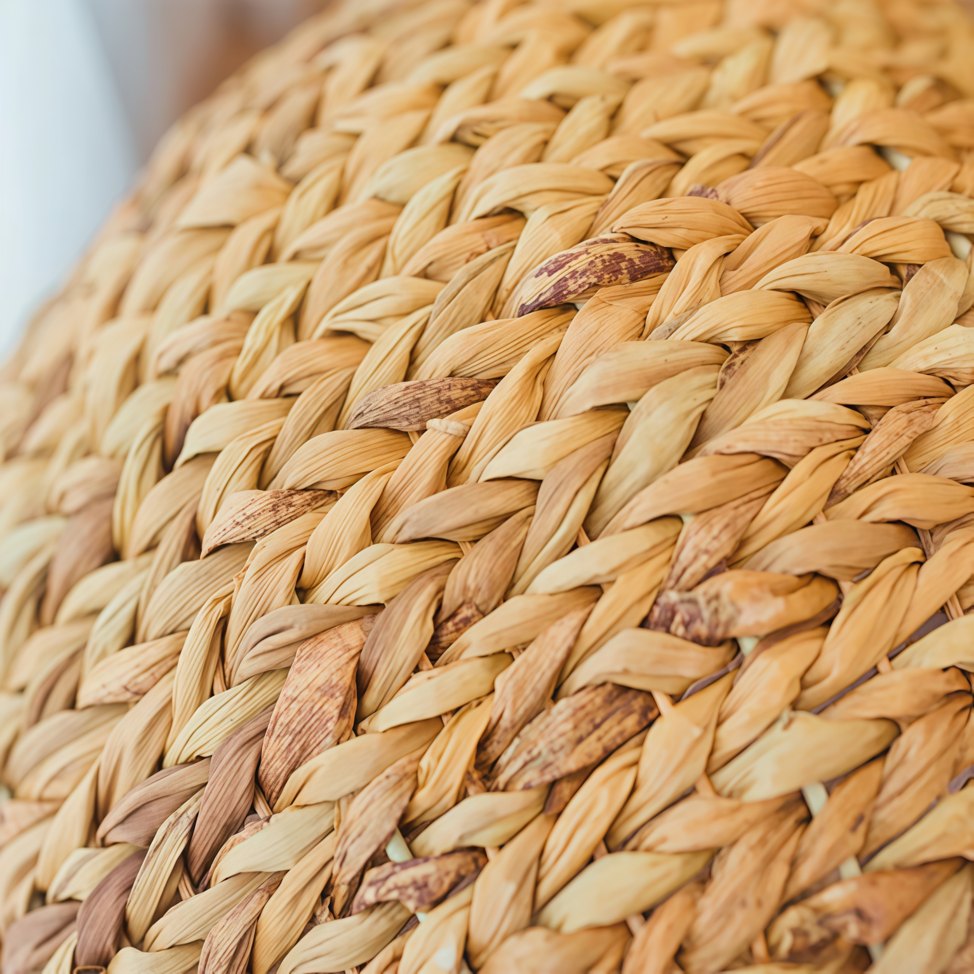 Minimal Rattan Cat Bed Nest