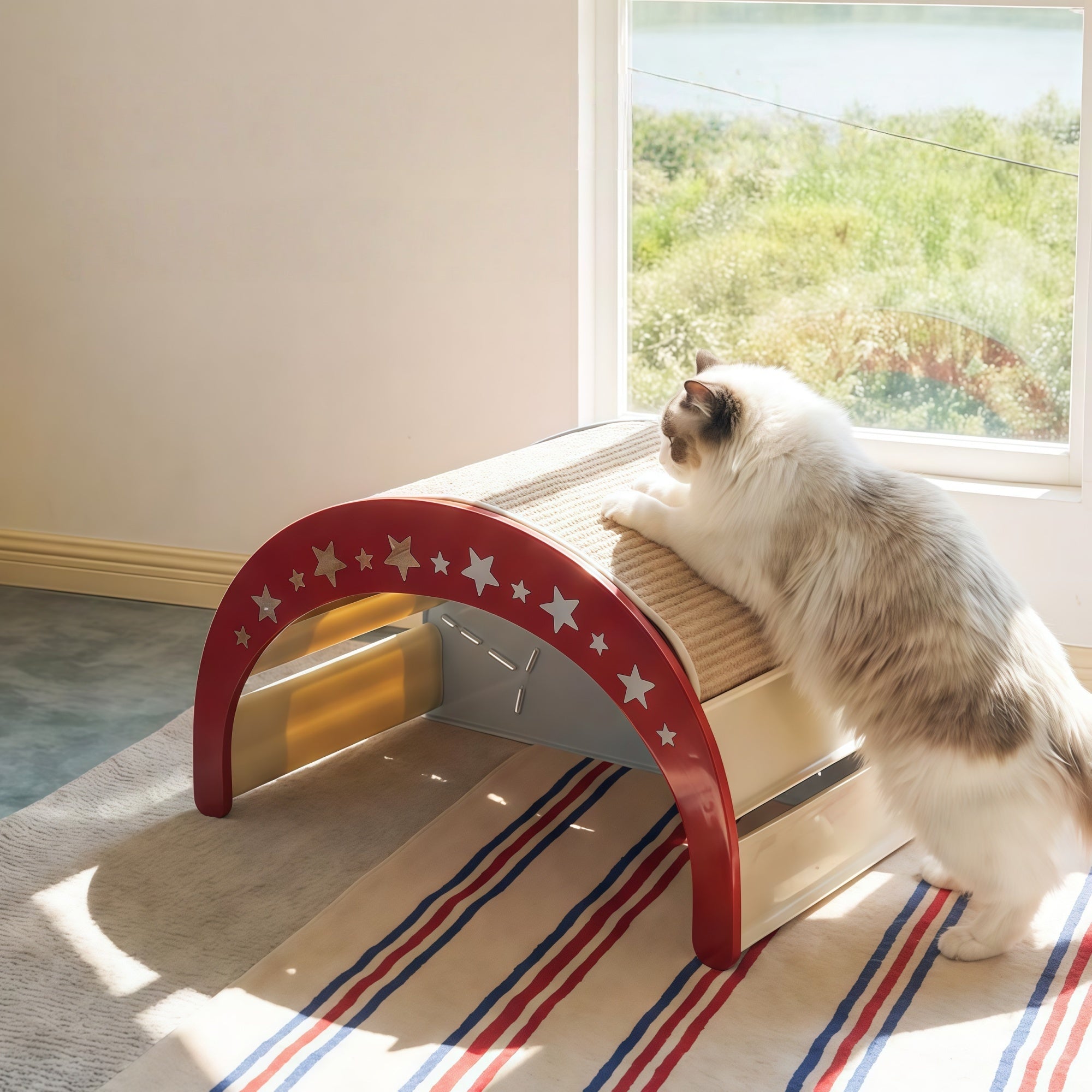Multi-Mode Cat Rocker Bed Set