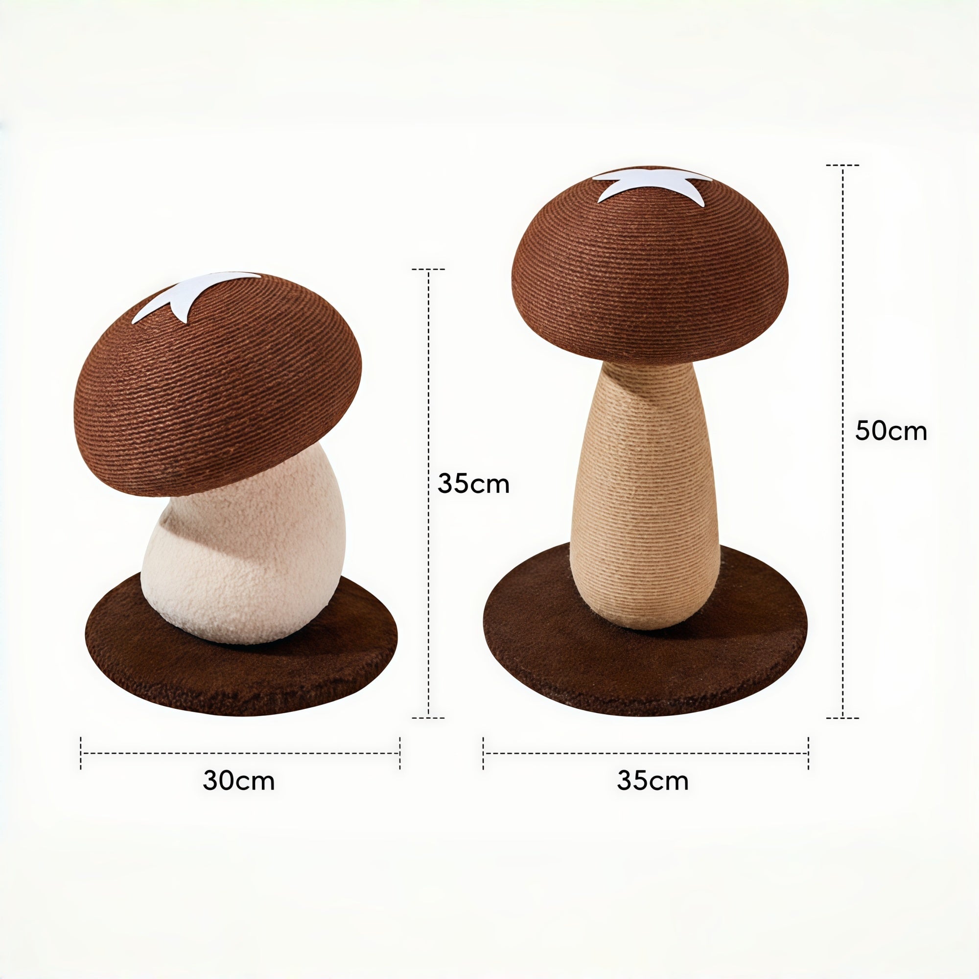 Mushroom Cat Scratching Post