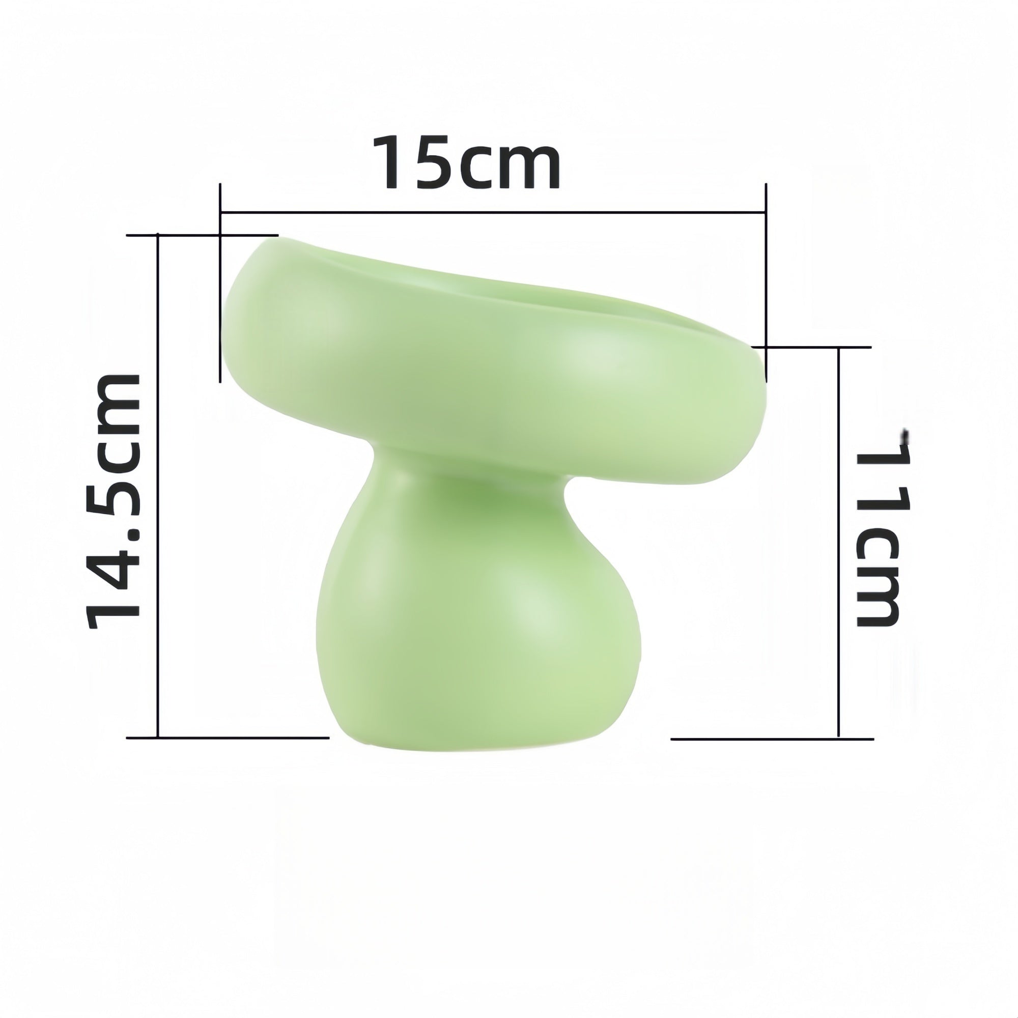 Mushroom Ceramic Pet Bowl