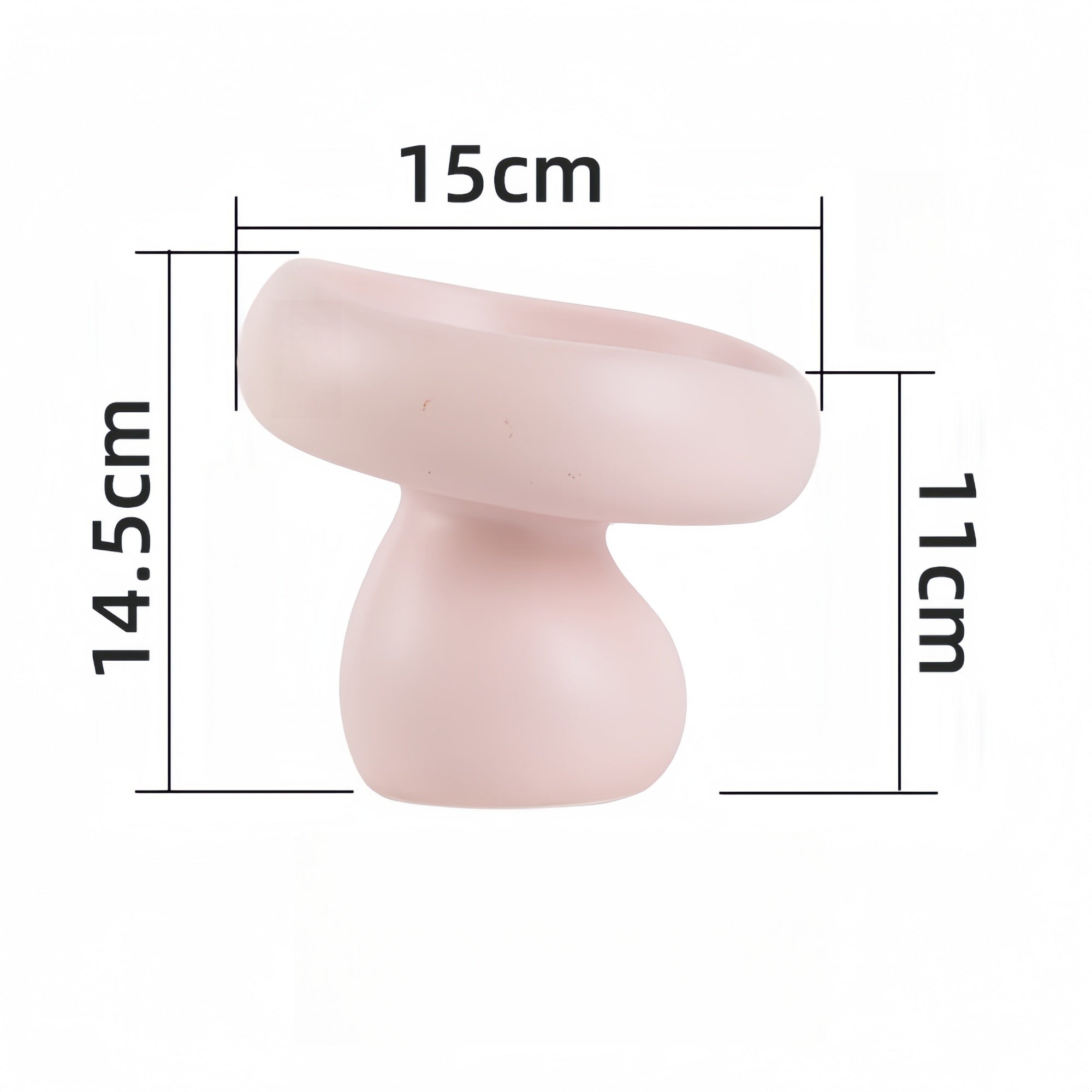 Mushroom Ceramic Pet Bowl