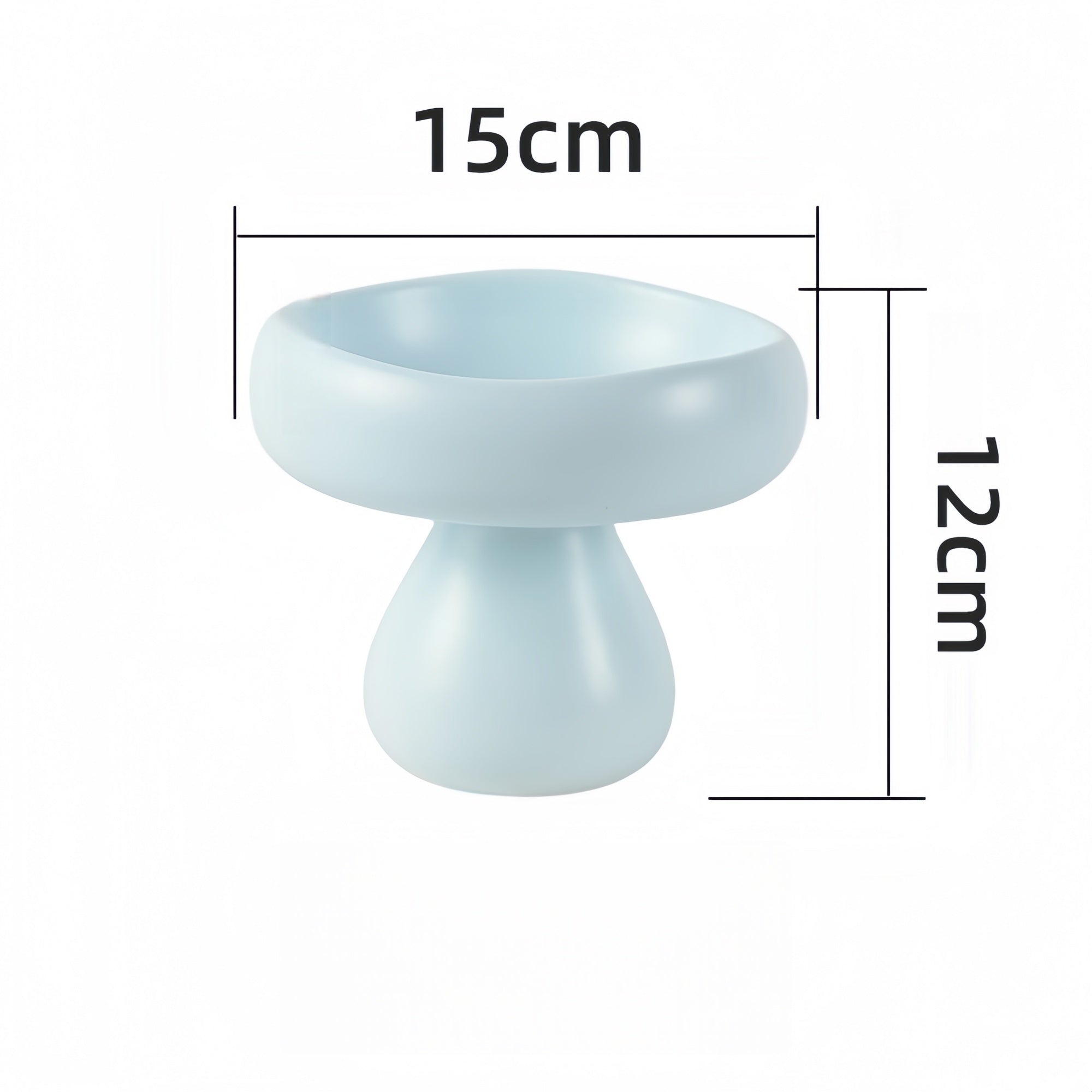 Mushroom Ceramic Pet Bowl