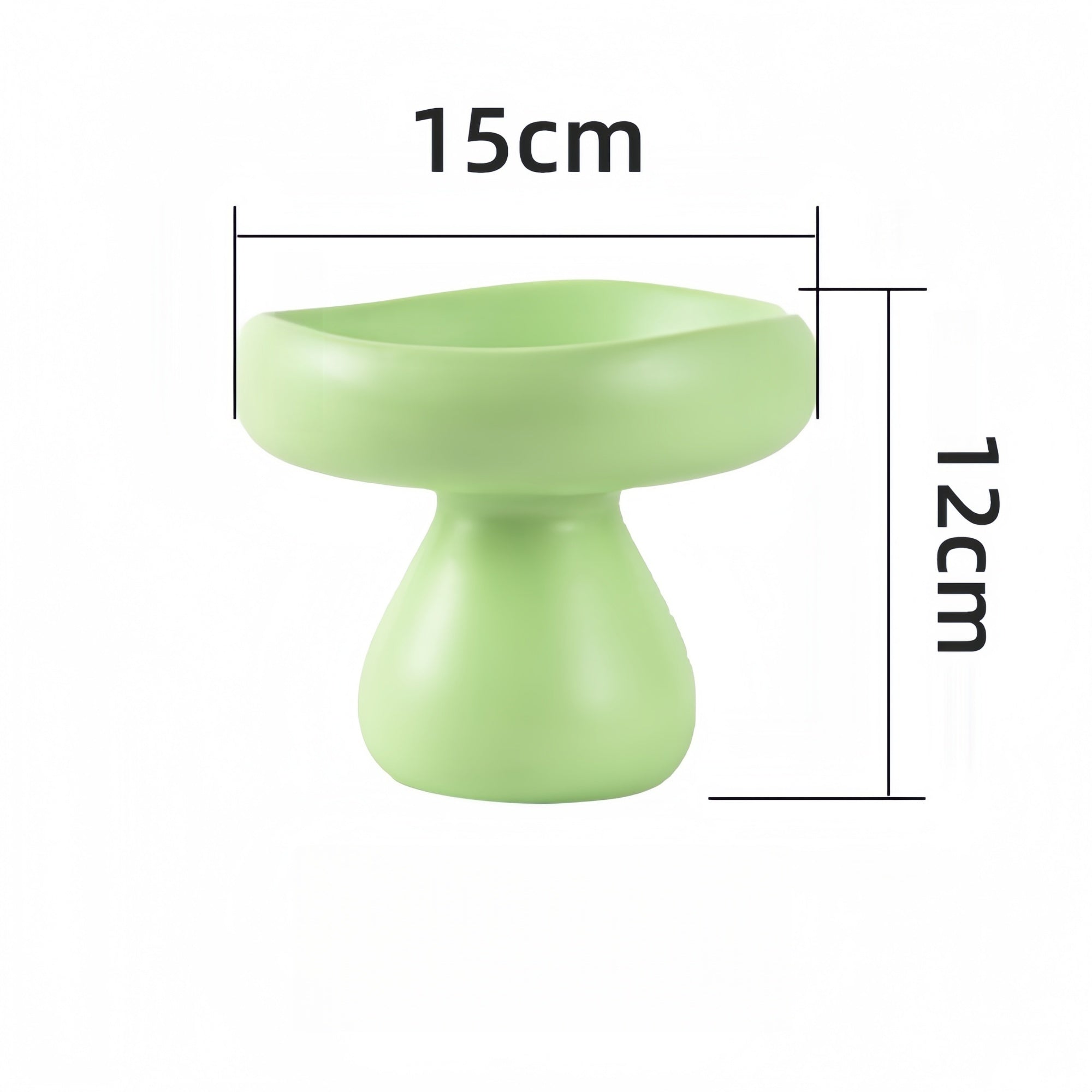 Mushroom Ceramic Pet Bowl