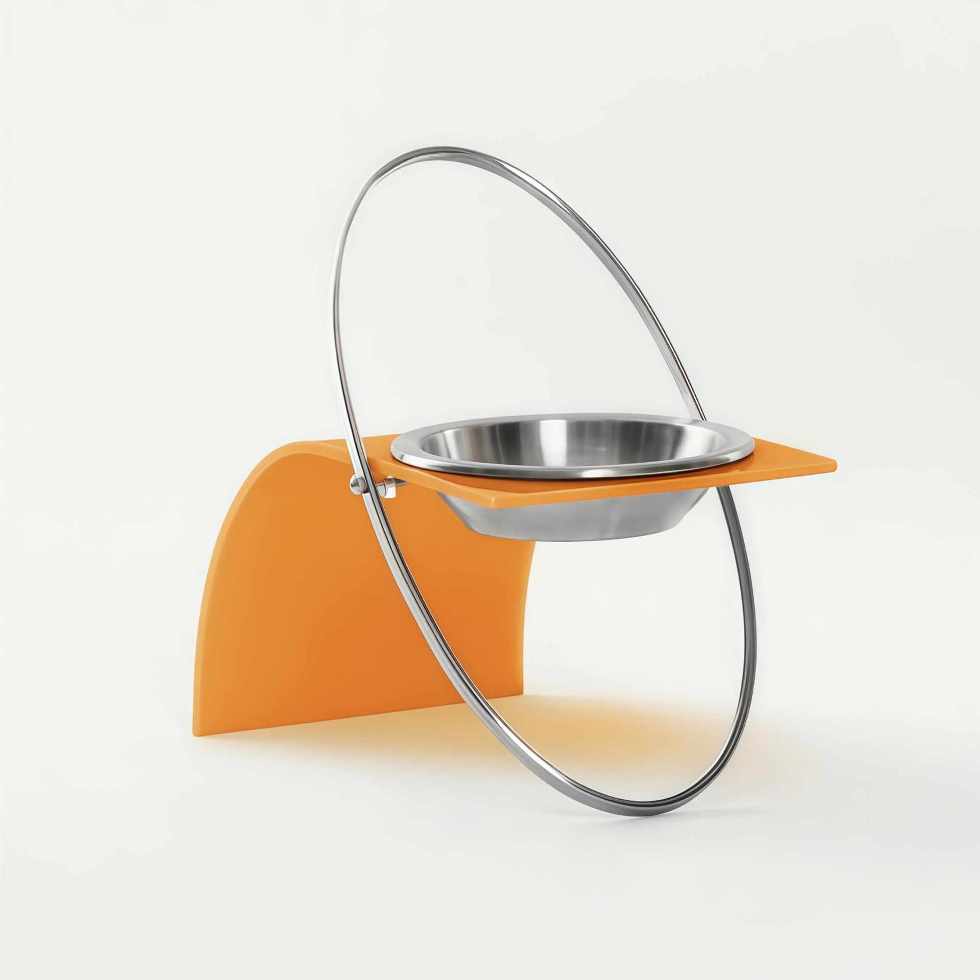 Orbit Planet Adjustable Stainless Pet Bowl