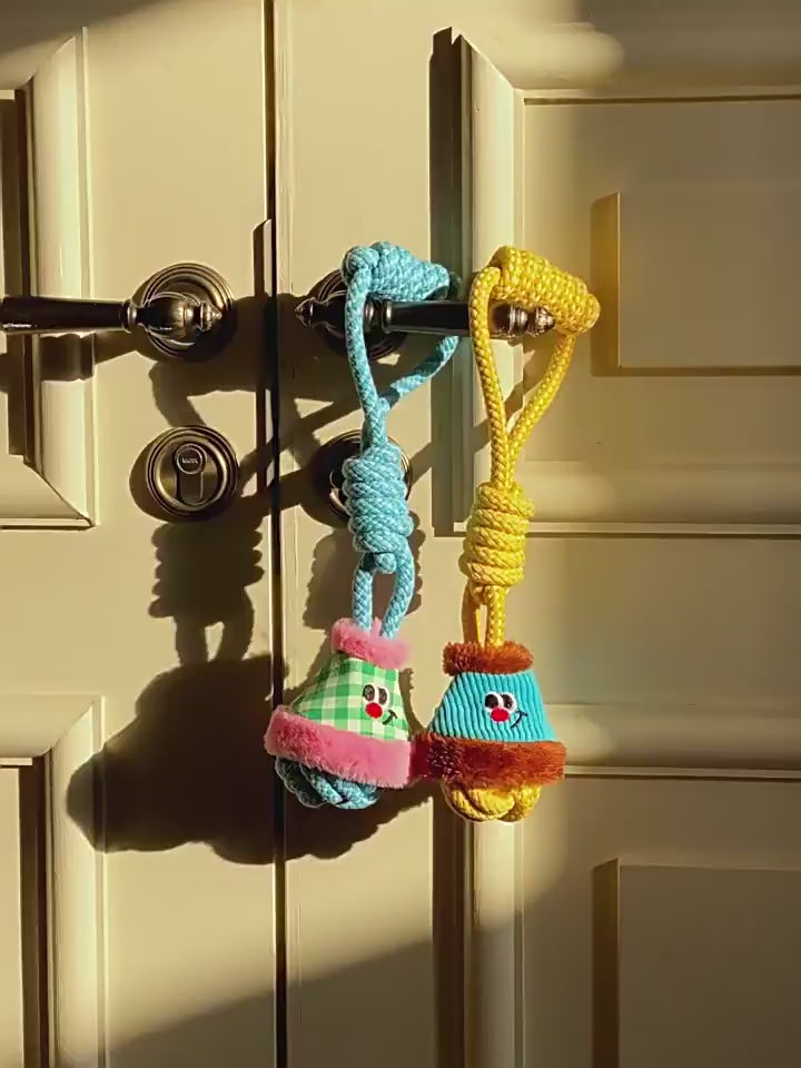 Interactive Tug Rope Dog Toy