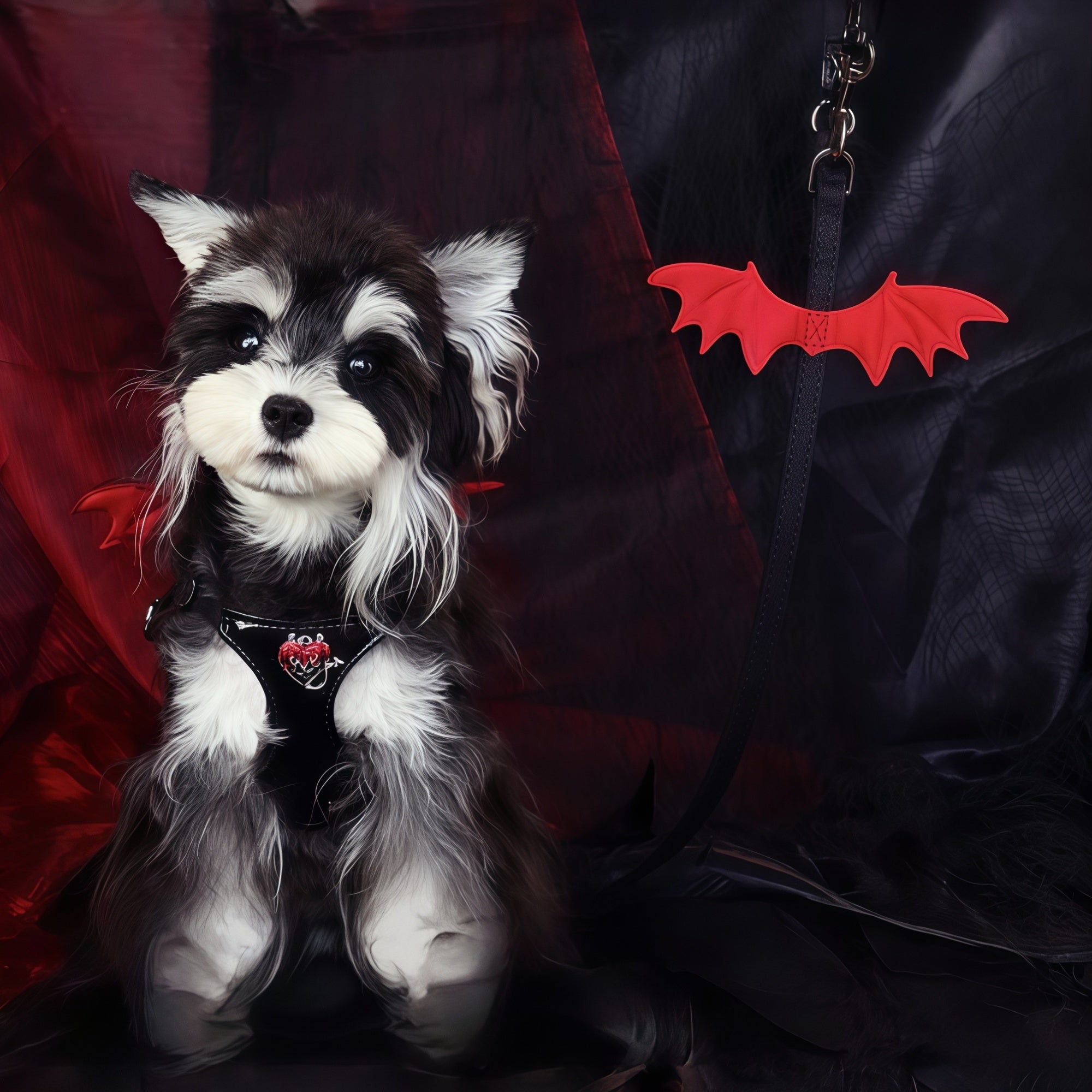 Devil-Wing Small Dog Vest Harness