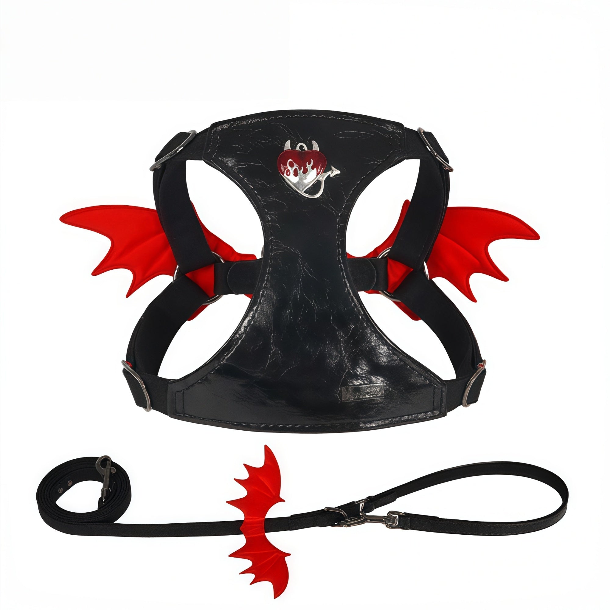 Devil-Wing Small Dog Vest Harness
