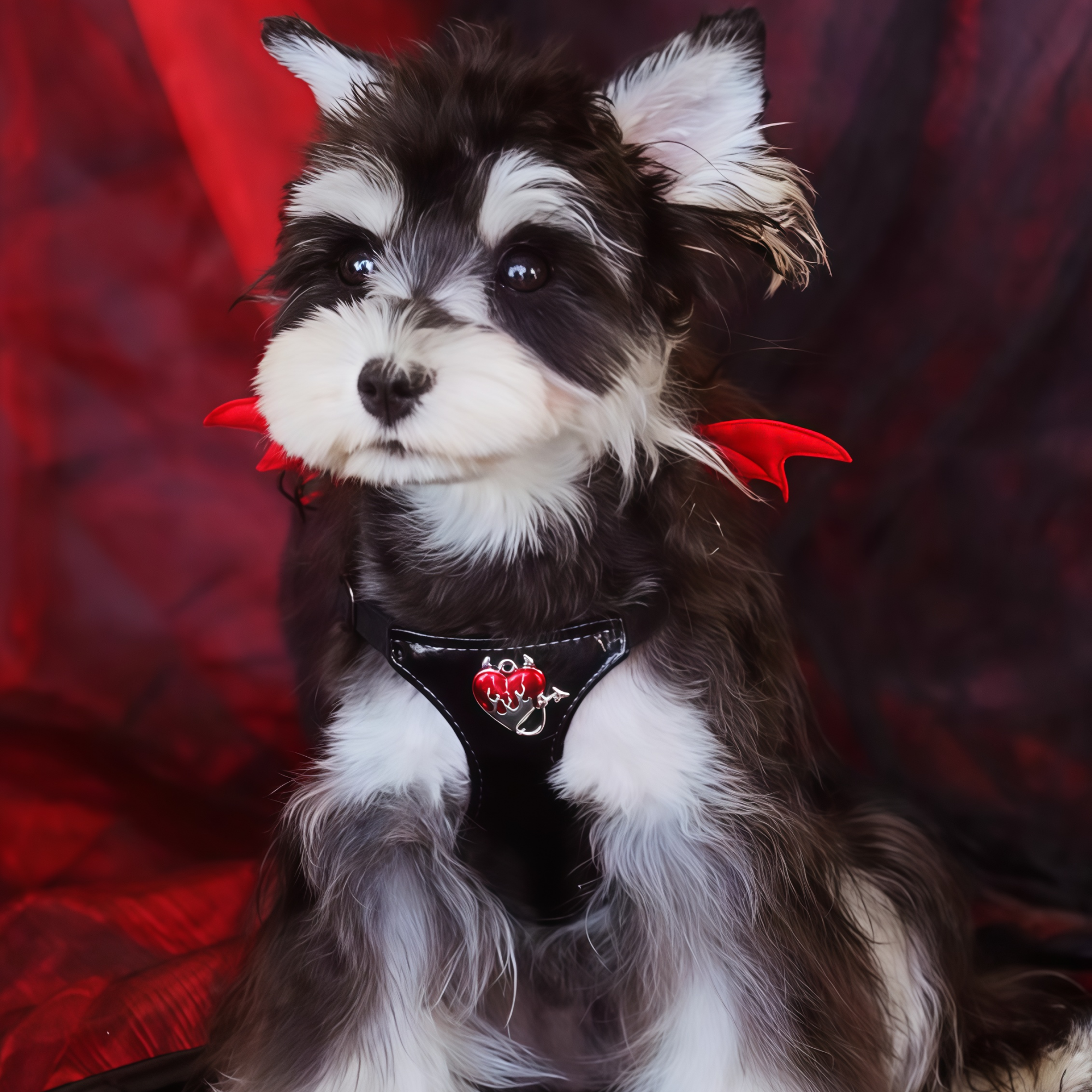 Devil-Wing Small Dog Vest Harness