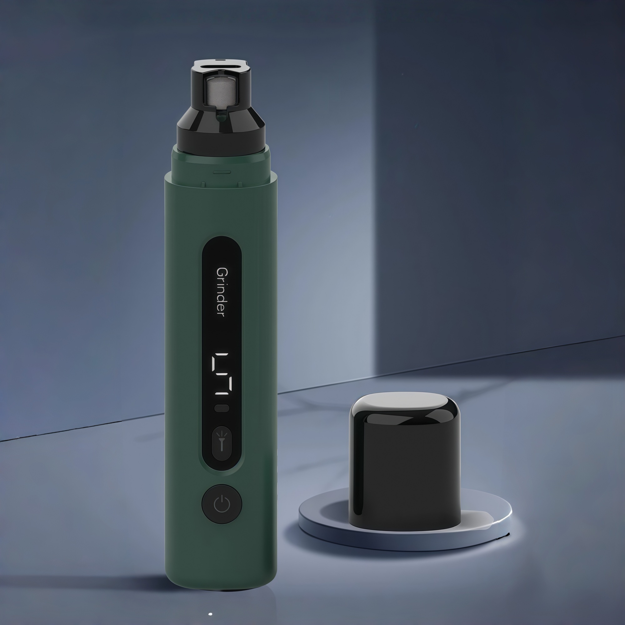 5-Speed Quiet Pet Nail Grinder with LED & Dust Guard