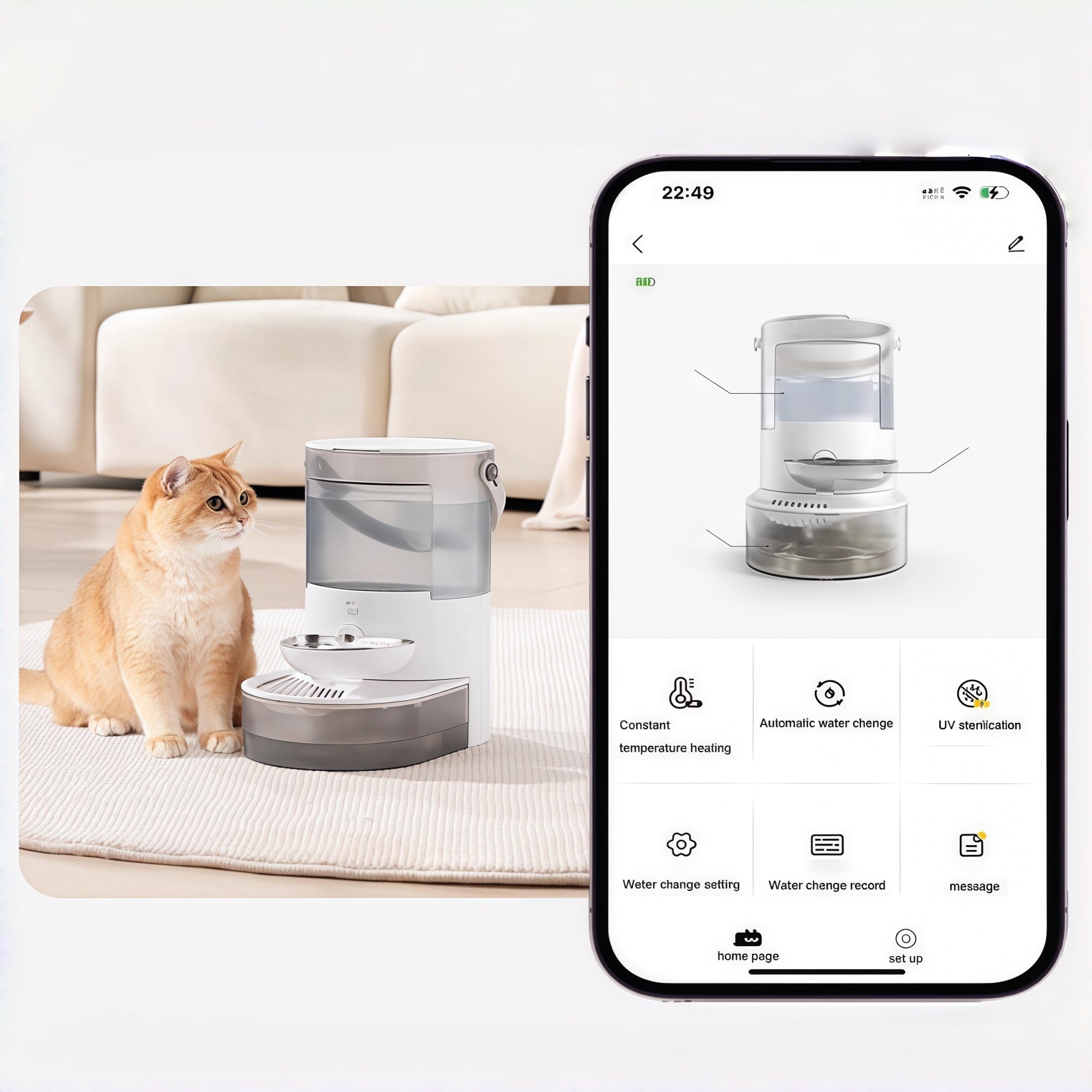 Smart Pet Water Fountain