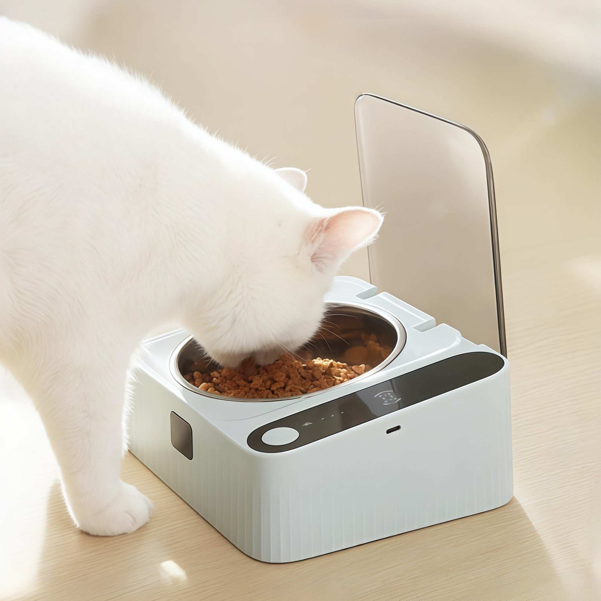 Smart Auto-Lid Pet Bowl