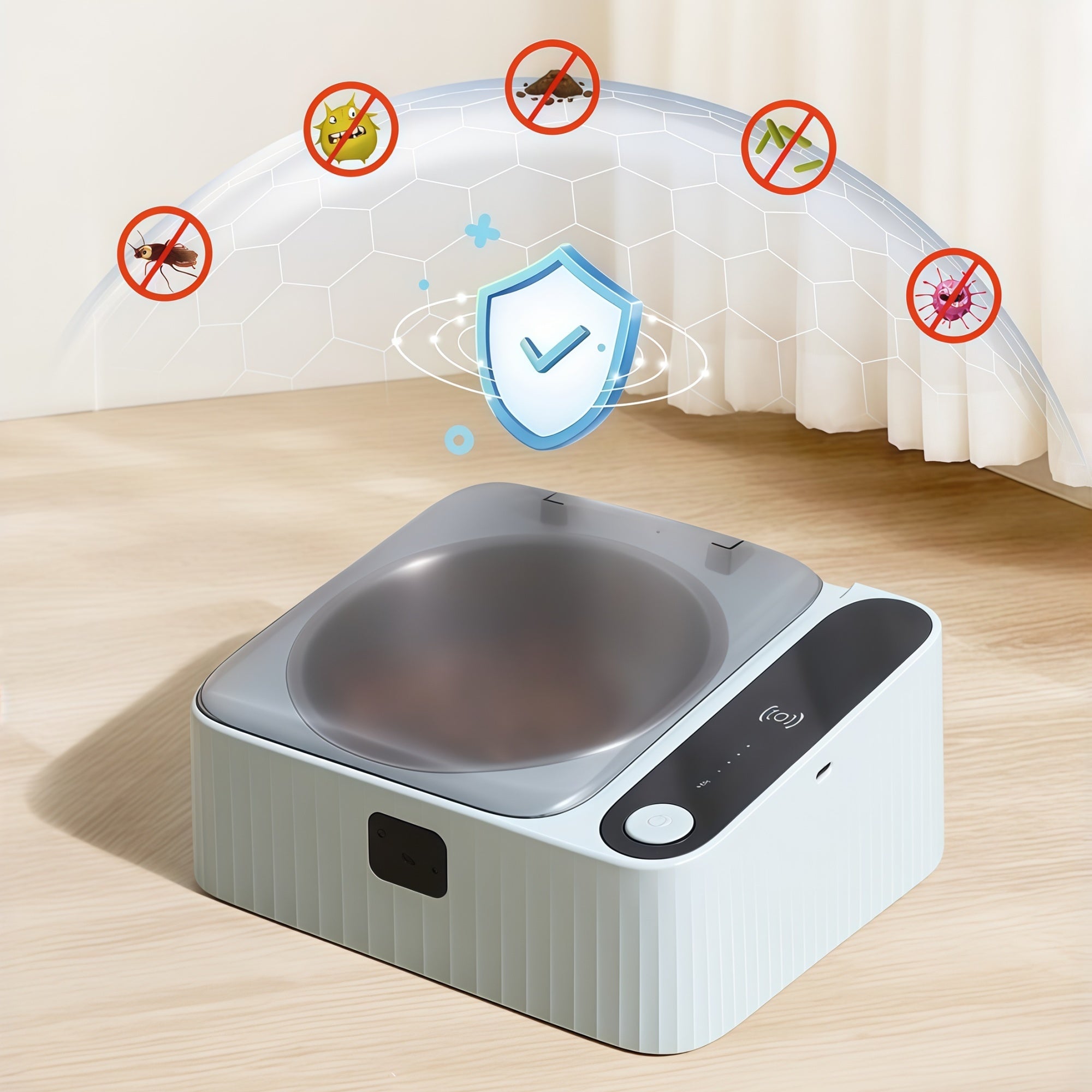 Smart Auto-Lid Pet Bowl