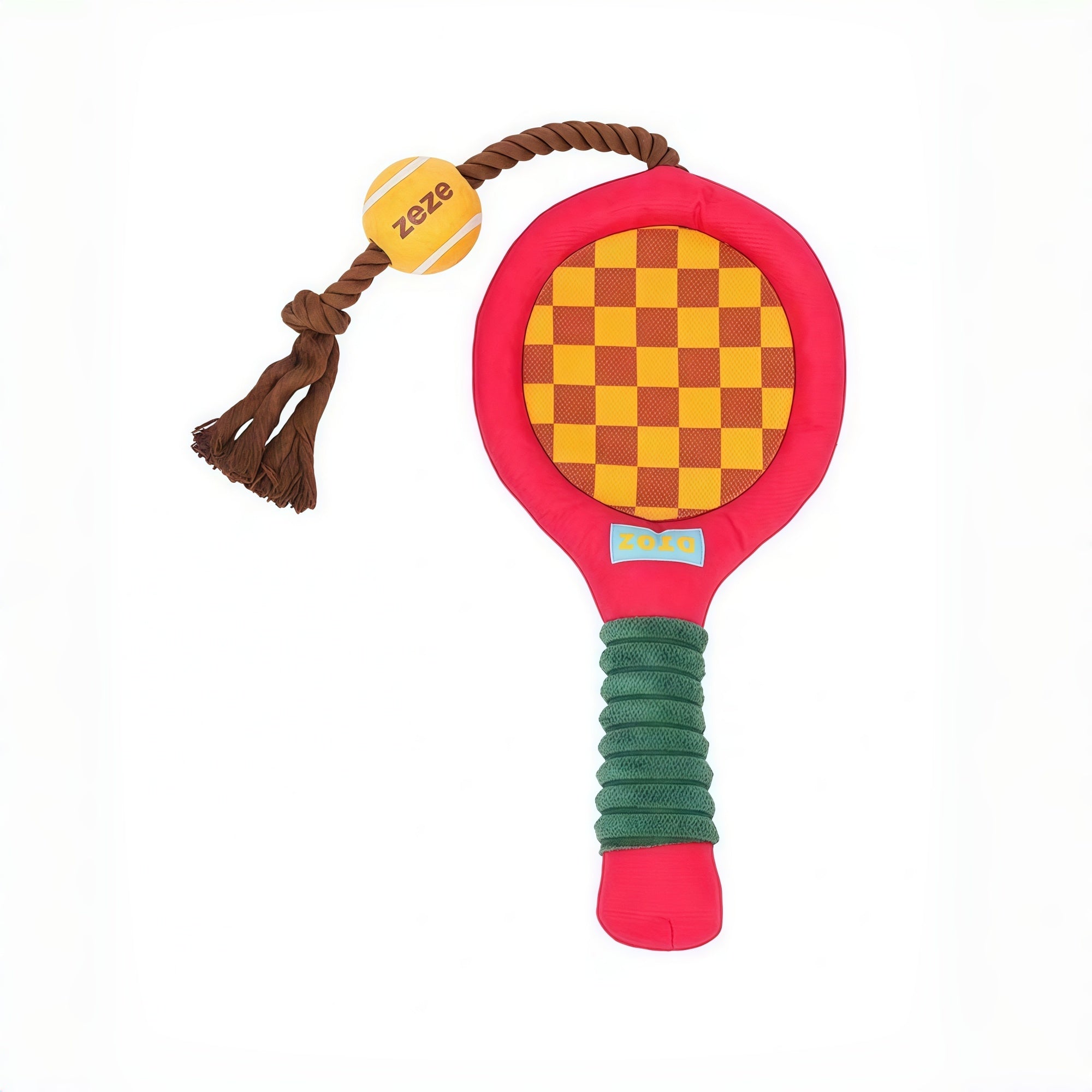 Tennis Racket Dog Rope Chew Toy