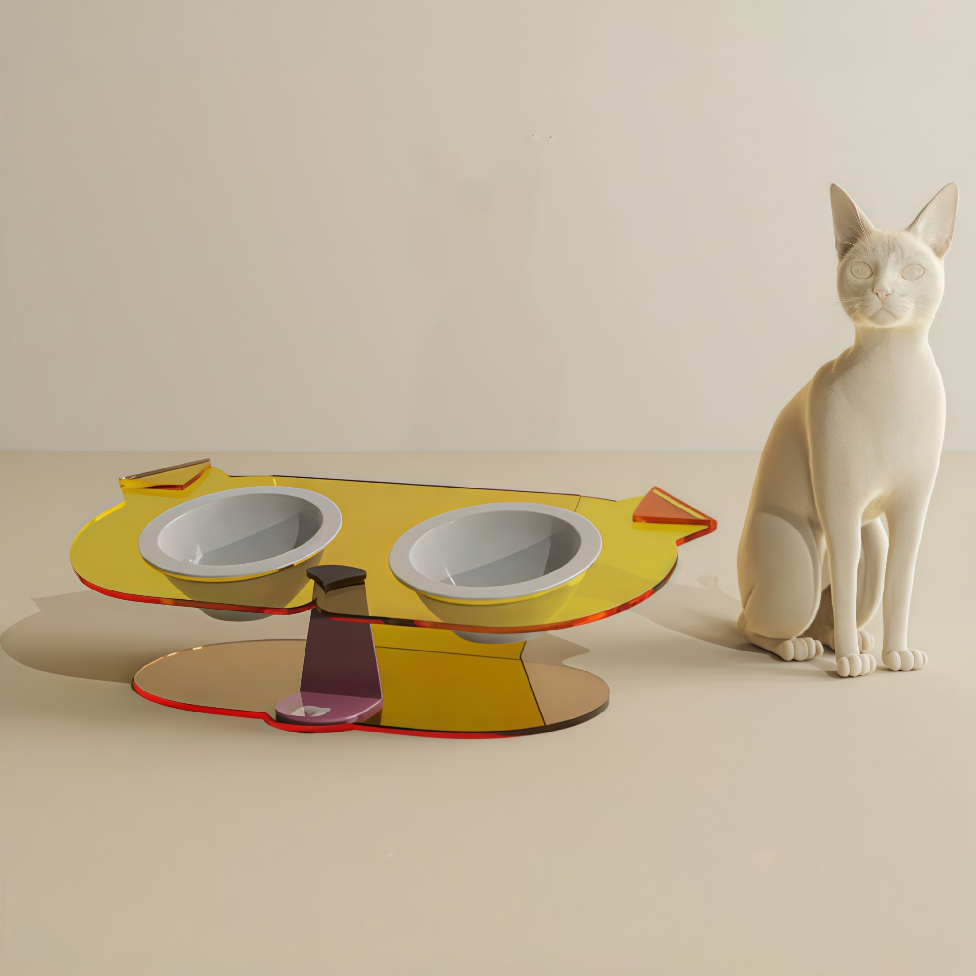 Mischief Tilted Pet Bowl