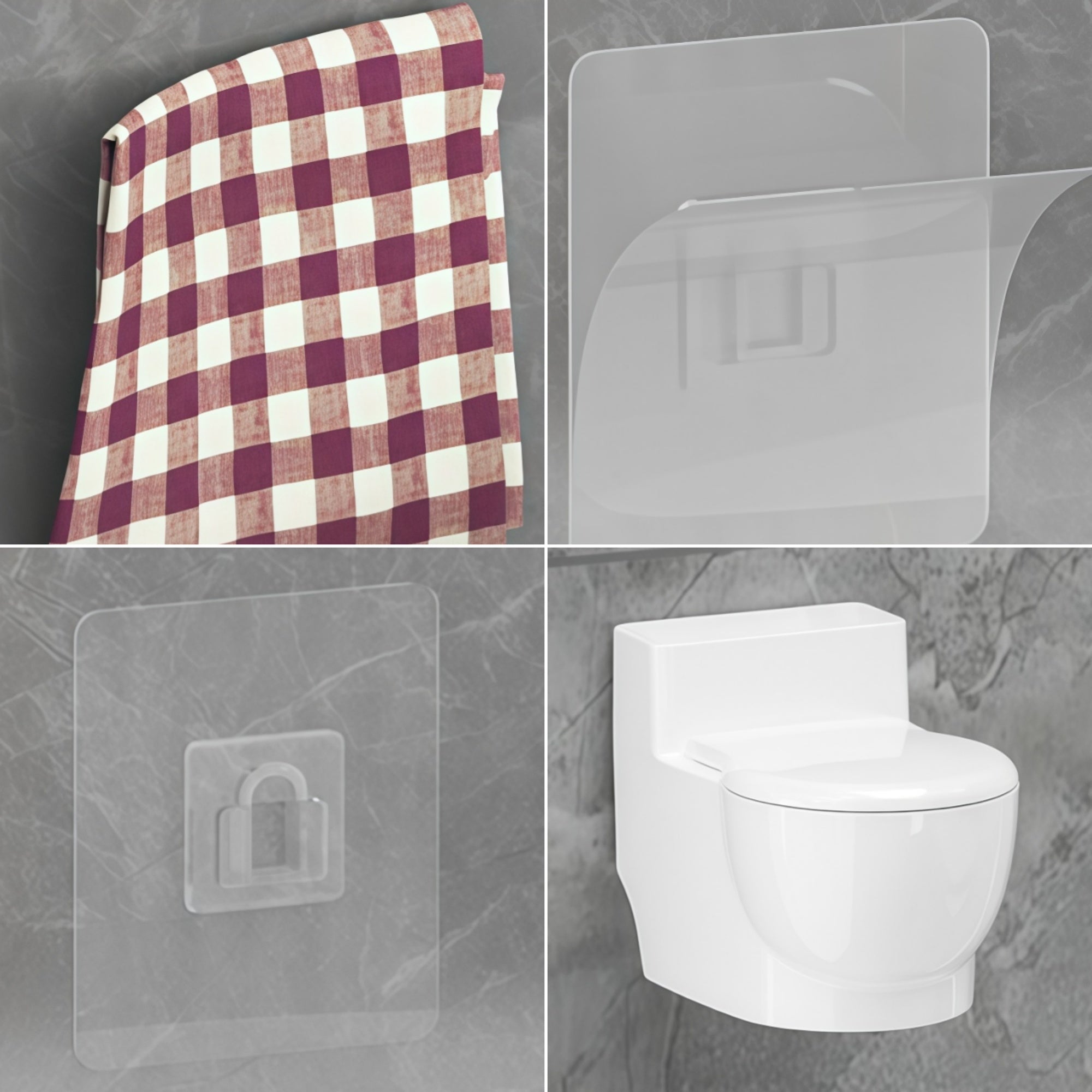 pawlette no-drill pet water bowl mounted on smooth wall surface