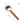 Small wooden handle double-sided knot-removing comb