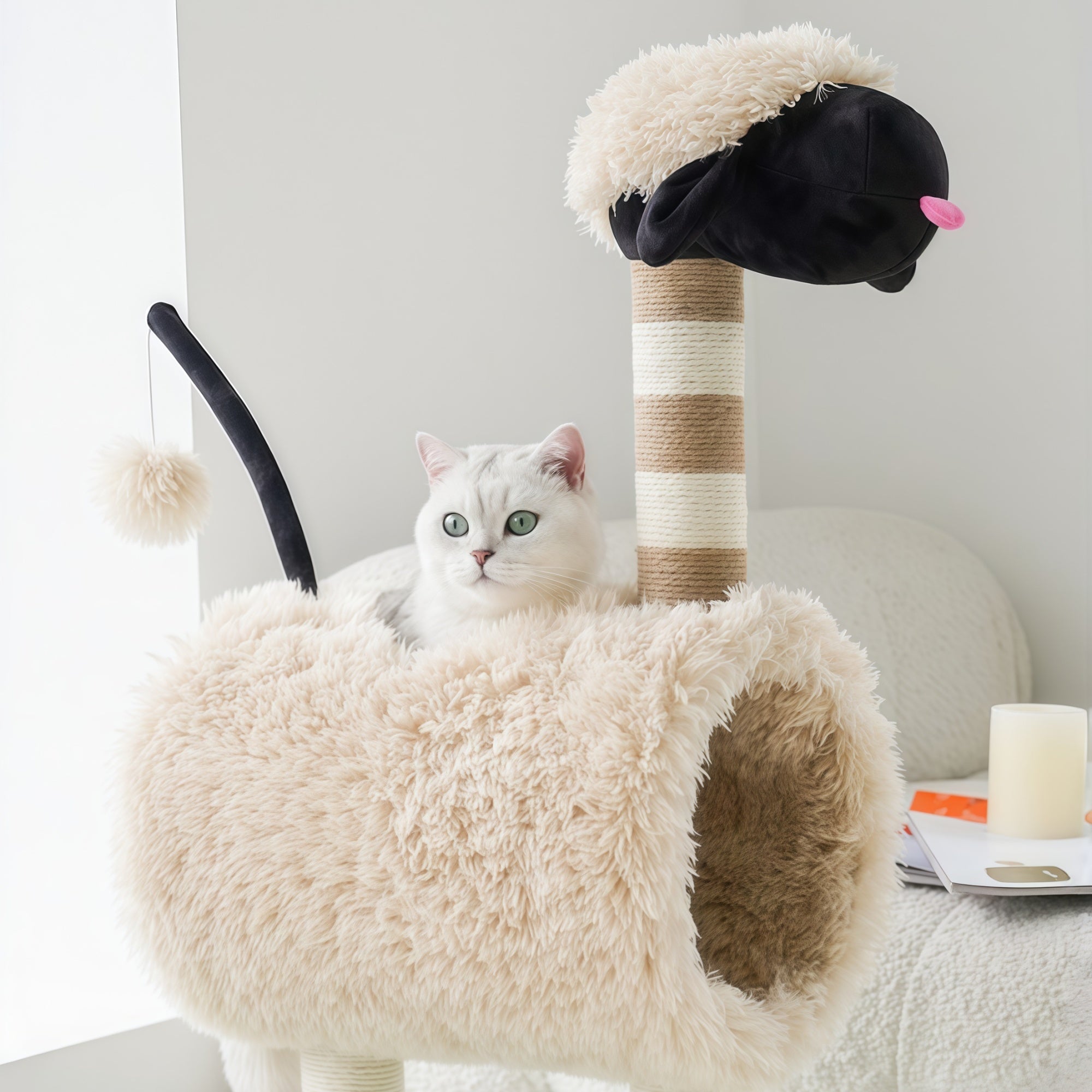 Black-Faced Lamb Cat Tree