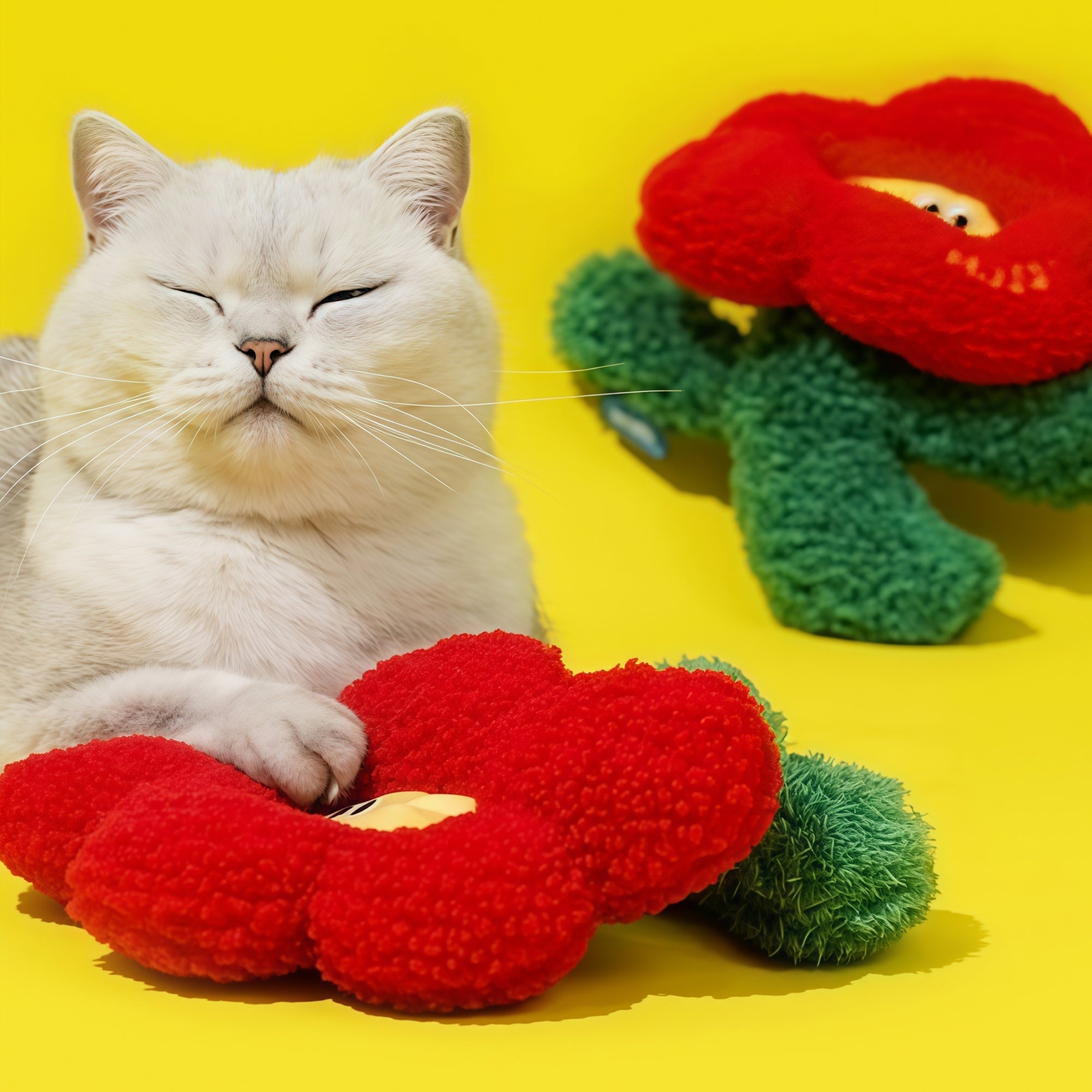 “Rich Bloom” Catnip Pillow Toy