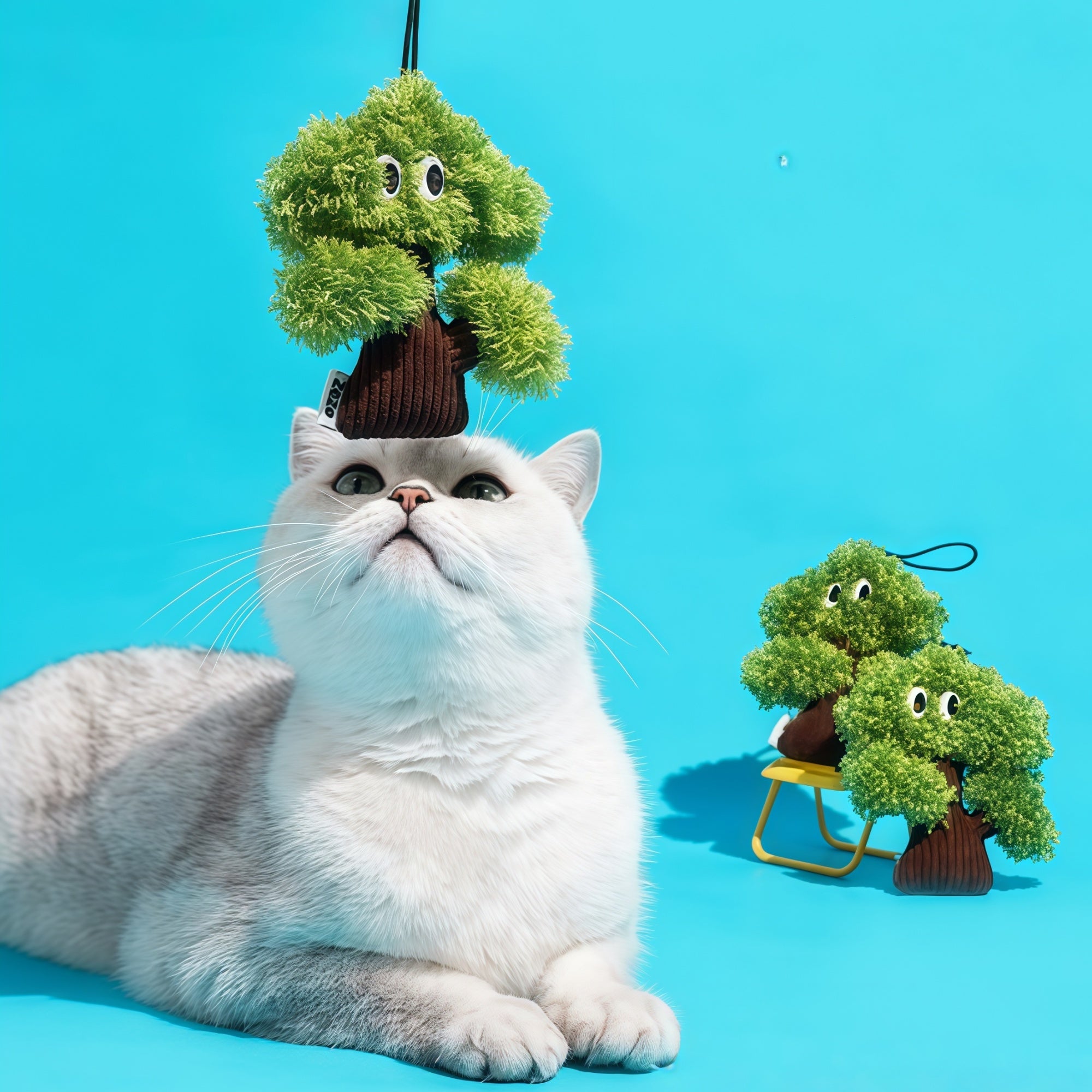Pine Catnip Hanging Toy