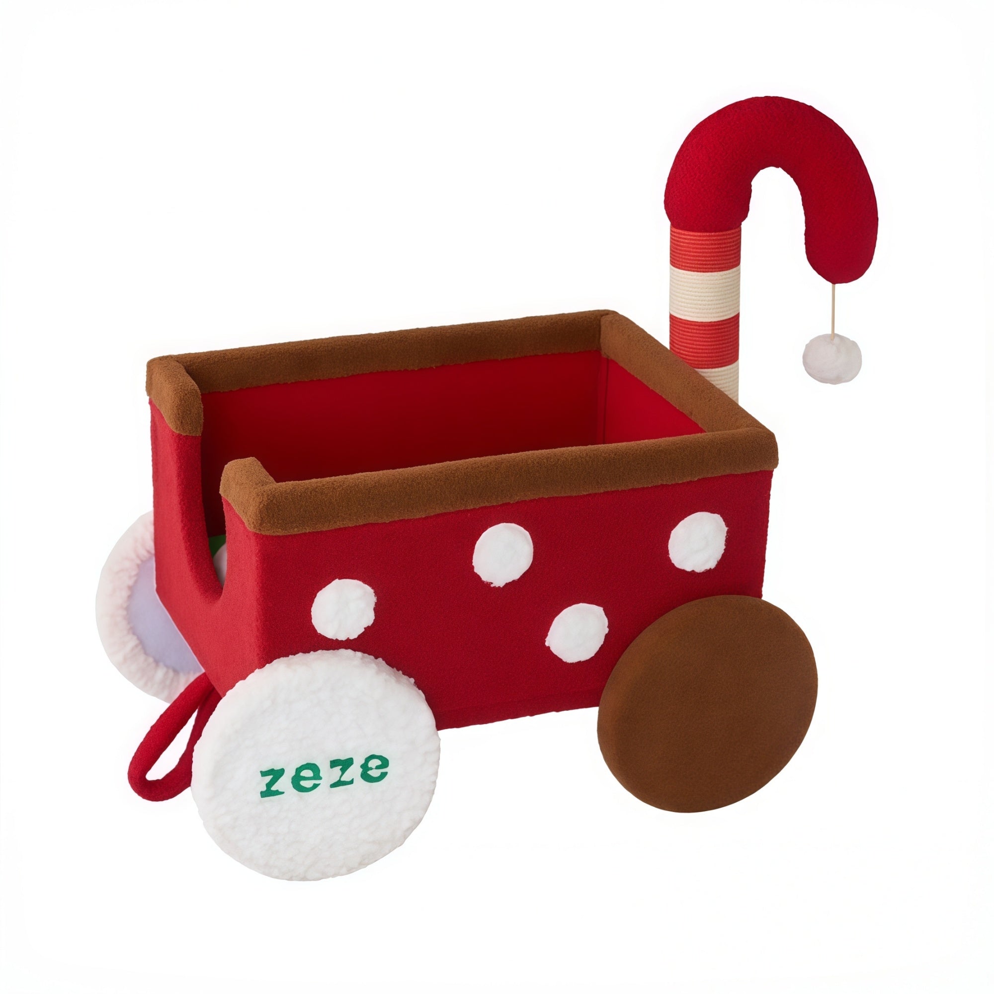 Reindeer Train Cat Playset