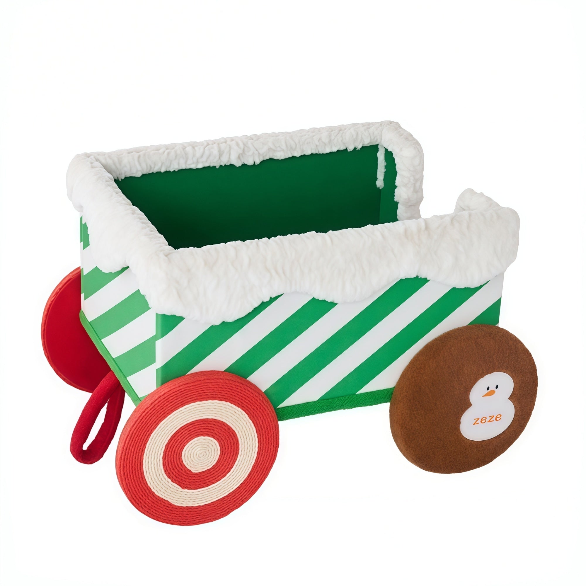 Reindeer Train Cat Playset