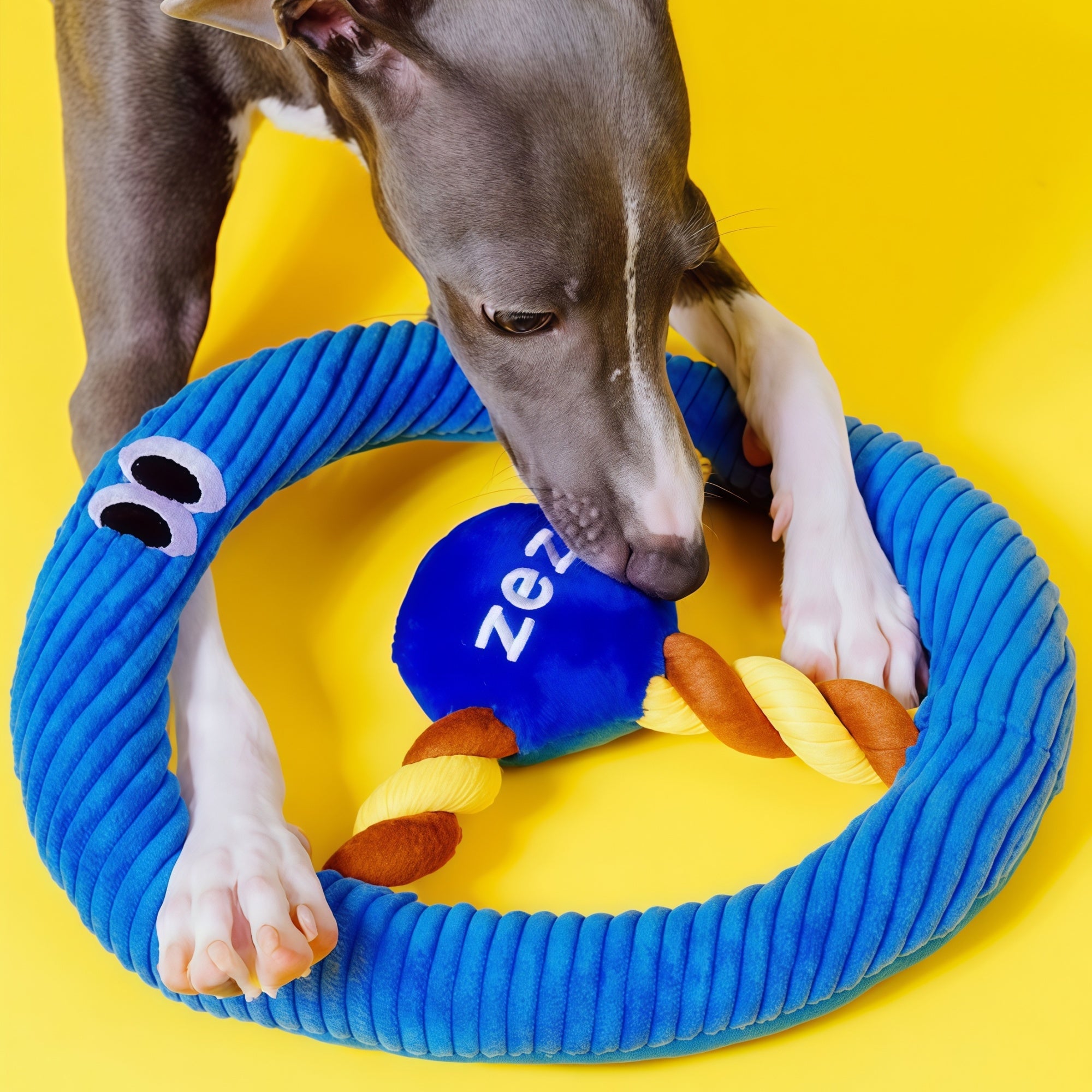 “Beep-Beep” Steering Wheel Dog Toy
